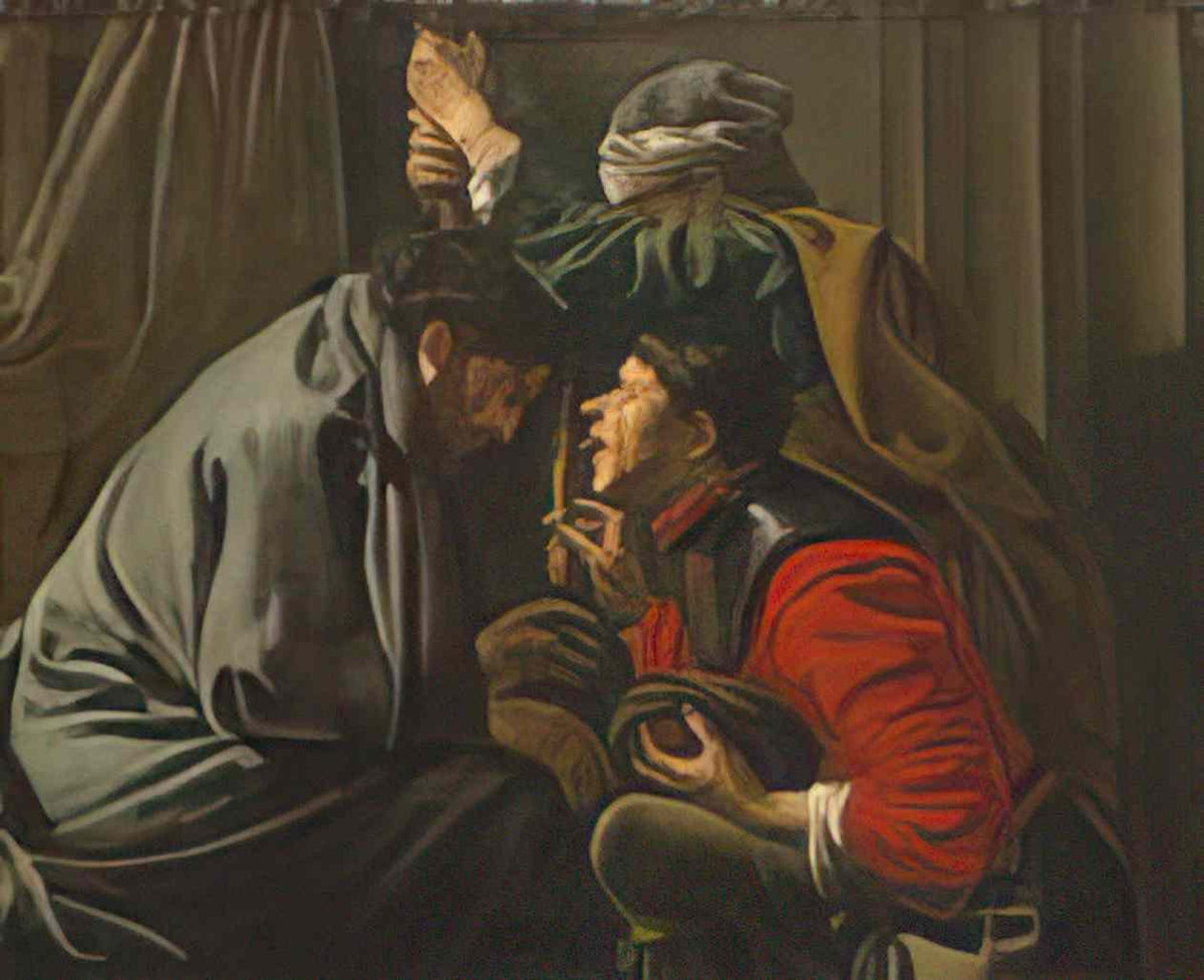 Hendrick Terbrugghen the mocking of christ Art A4 Photo Print