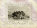 Henley Berks Island Rowing Boat England View Tombleson Sands 1835 Vintage A4 Photo Print