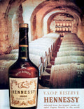 Hennessy Vsop Reserve Vintage Retro Advert Poster A4 Photo Print