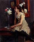 Hennig Erich Girl In The St Art A4 Photo Print