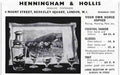 Henningham Hollis Shakers Vintage Retro Advert Poster A4 Photo Print