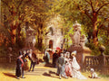 Hennings Johann Friedrich After Church Art A4 Photo Print