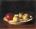 Henri Fantin Latour a plate of apples 1861 Art A4 Photo Print