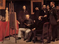 Henri Fantin Latour a studio in the batignolles homage to manet 1870 Art A4 Photo Print UK