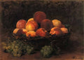 Henri Fantin Latour basket of peaches Art A4 Photo Print UK