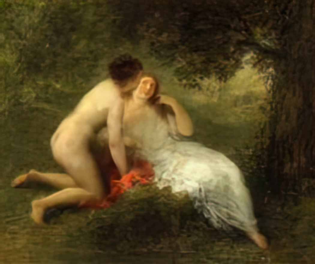 Henri Fantin Latour bathers also known as the secret 1896 Art A4 Photo Print