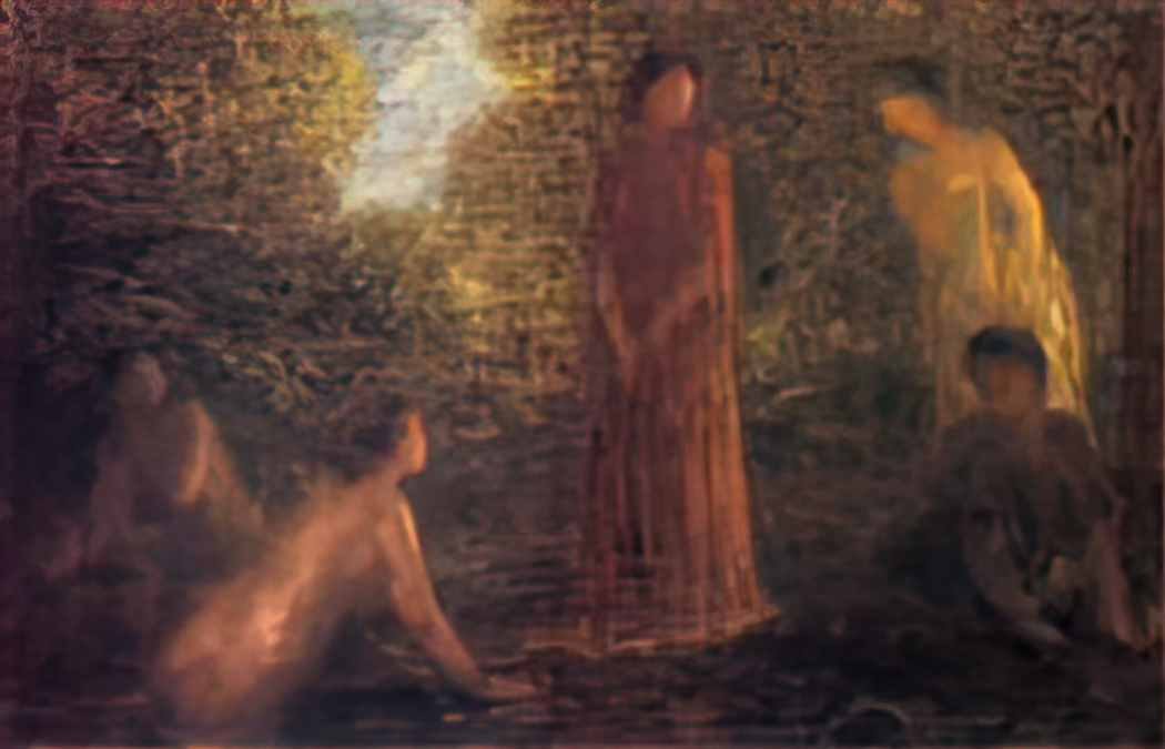 Henri Fantin Latour bathers ii Art A4 Photo Print UK