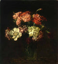 Henri Fantin Latour carnations 1899 Art A4 Photo Print