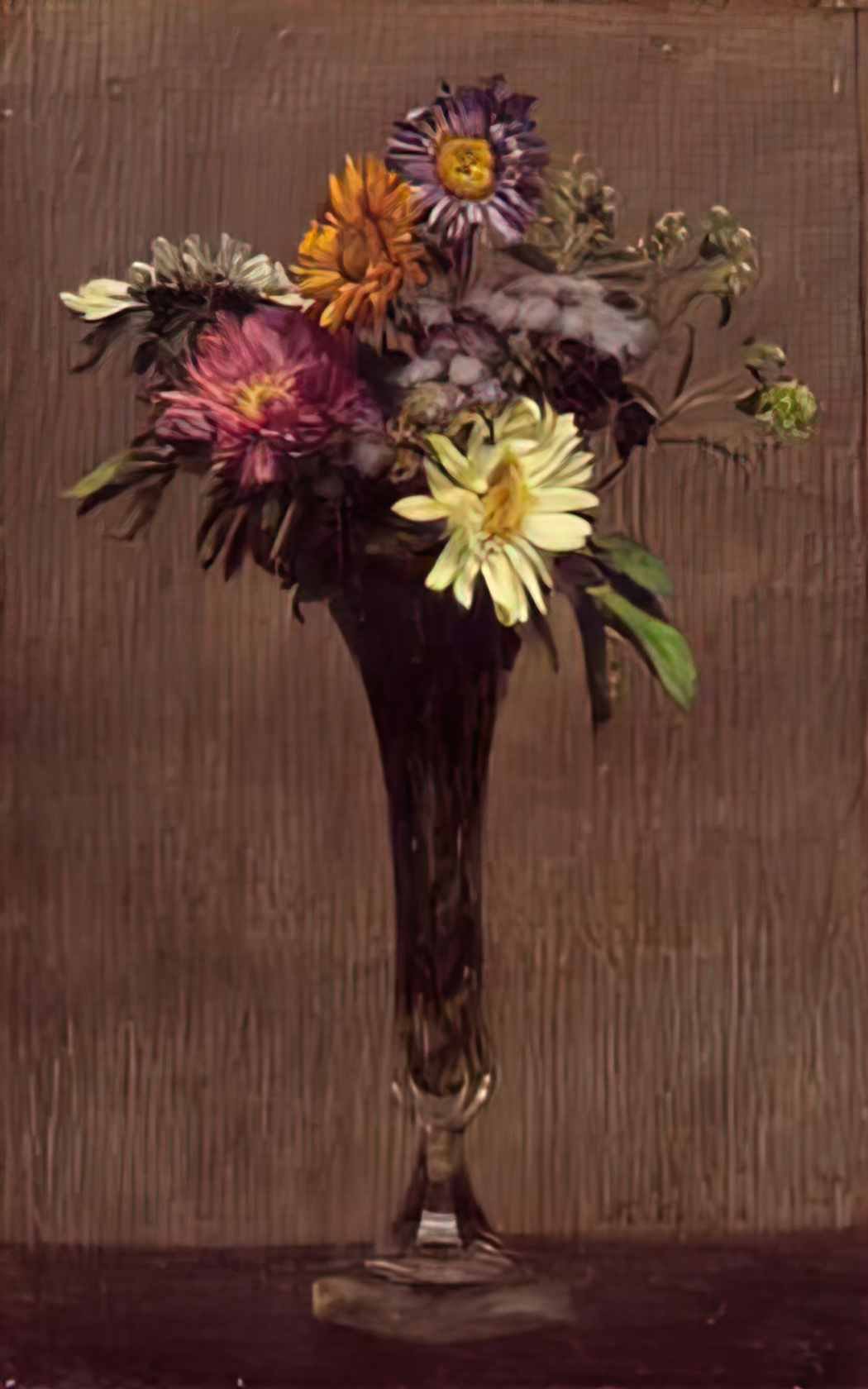 Henri Fantin Latour daisies and dahlias 1872 Art A4 Photo Print UK