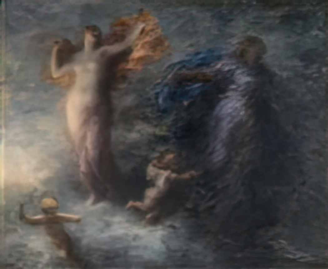 Henri Fantin Latour dawn and night Art A4 Photo Print UK