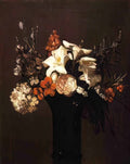 Henri Fantin Latour flowers 1862 1 Art A4 Photo Print UK