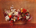 Henri Fantin Latour flowers in a bowl 1886 Art A4 Photo Print