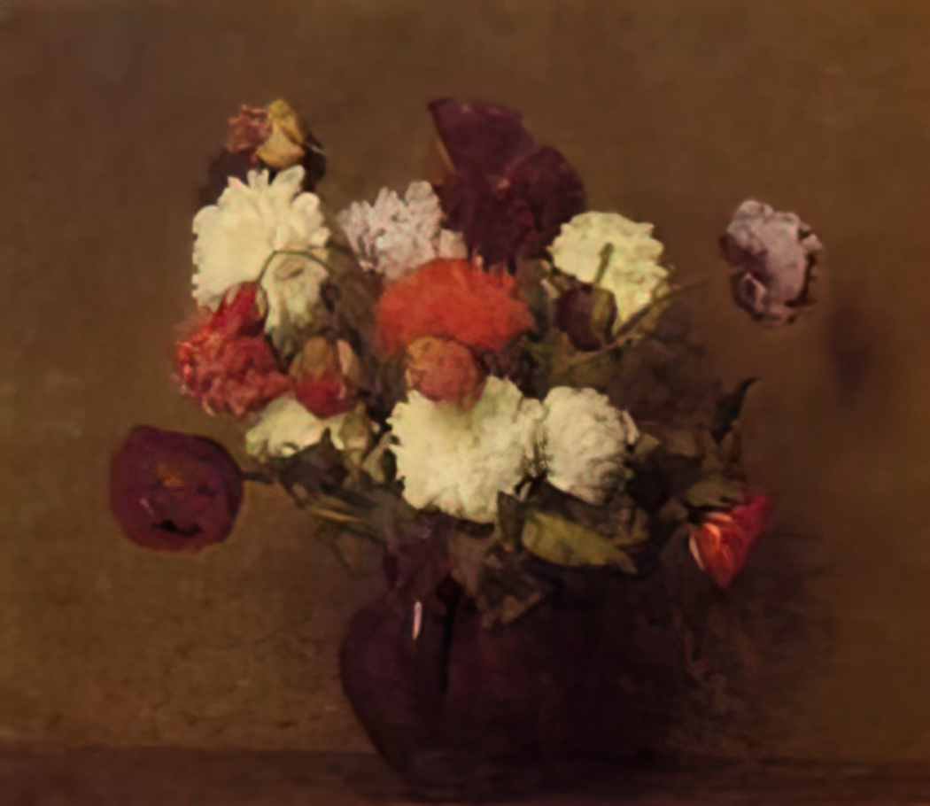 Henri Fantin Latour flowers poppies 1883 Art A4 Photo Print