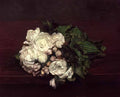 Henri Fantin Latour flowers white roses 1871 Art A4 Photo Print