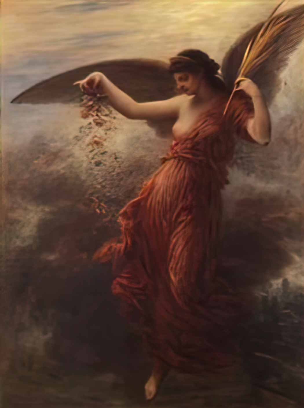 Henri Fantin Latour immortality 1889 Art A4 Photo Print UK