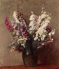 Henri Fantin Latour larkspur 1888 Art A4 Photo Print
