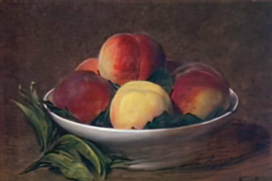 Henri Fantin Latour peaches in a bowl 1894 Art A4 Photo Print
