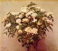 Henri Fantin Latour rose trees white roses 1875 Art A4 Photo Print