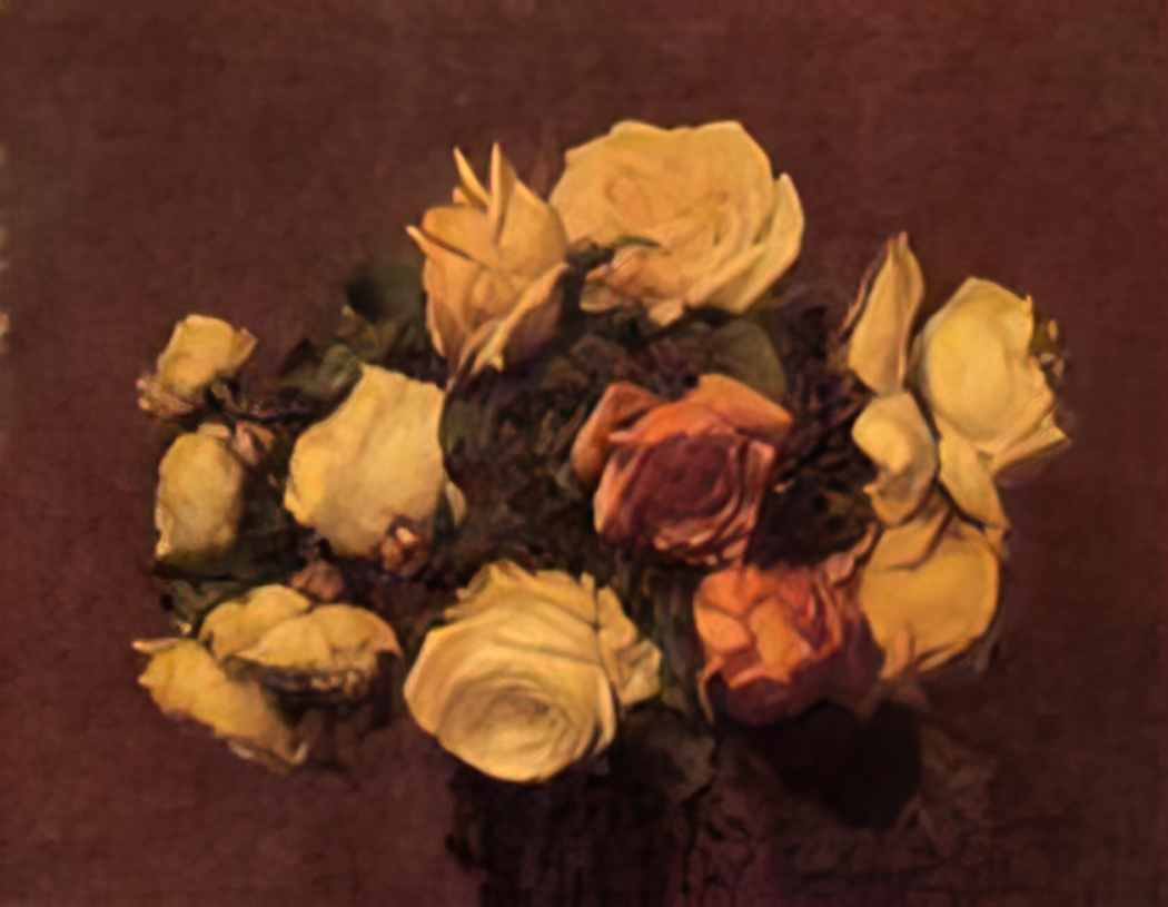 Henri Fantin Latour roses 1881 Art A4 Photo Print UK