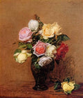 Henri Fantin Latour roses 1887 Art A4 Photo Print UK