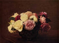 Henri Fantin Latour roses 1894 Art A4 Photo Print UK