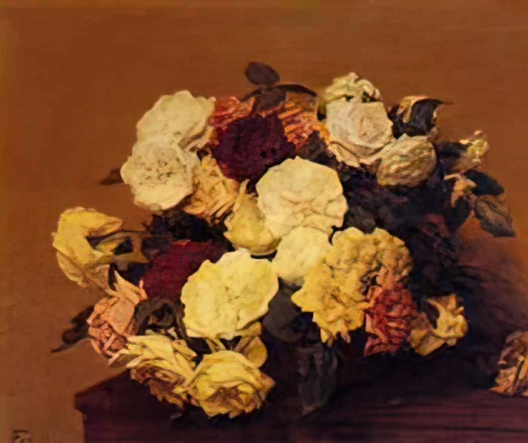 Henri Fantin Latour roses Art A4 Photo Print UK