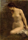 Henri Fantin Latour small brunette bather 1884 Art A4 Photo Print UK