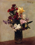 Henri Fantin Latour spring flowers 1879 Art A4 Photo Print UK