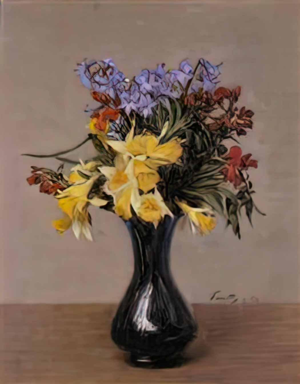Henri Fantin Latour spring flowers Art A4 Photo Print UK