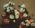 Henri Fantin Latour still life with flowers 1881 Art A4 Photo Print