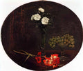 Henri Fantin Latour still life with flowers Art A4 Photo Print UK