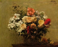 Henri Fantin Latour summer flowers 1880 Art A4 Photo Print UK