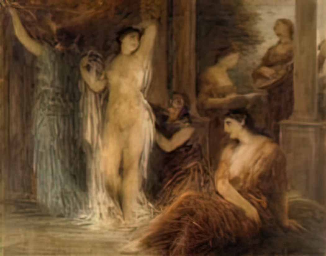 Henri Fantin Latour the bath 1892 Art A4 Photo Print UK