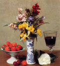 Henri Fantin Latour the bethrothal still life 1869 Art A4 Photo Print UK