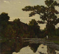 Henri Joseph Harpignies A River Scene A4 Photo Print