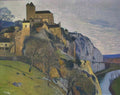 Henri Martin church at labastide du vert Art A4 Photo Print