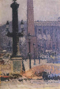Henri Martin cultivation of the vines Art A4 Photo Print