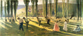 Henri Martin ducks on the vert Art A4 Photo Print
