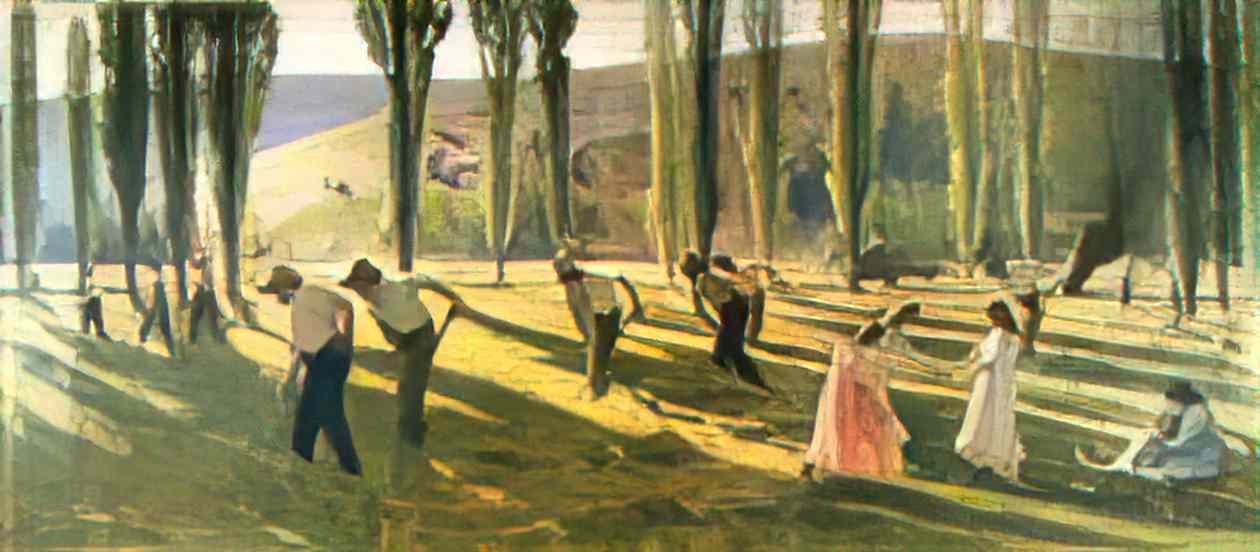 Henri Martin ducks on the vert Art A4 Photo Print