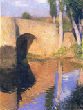 Henri Martin fountain in marquayrol 2 Art A4 Photo Print