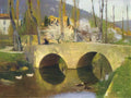 Henri Martin fountain in marquayrol Art A4 Photo Print