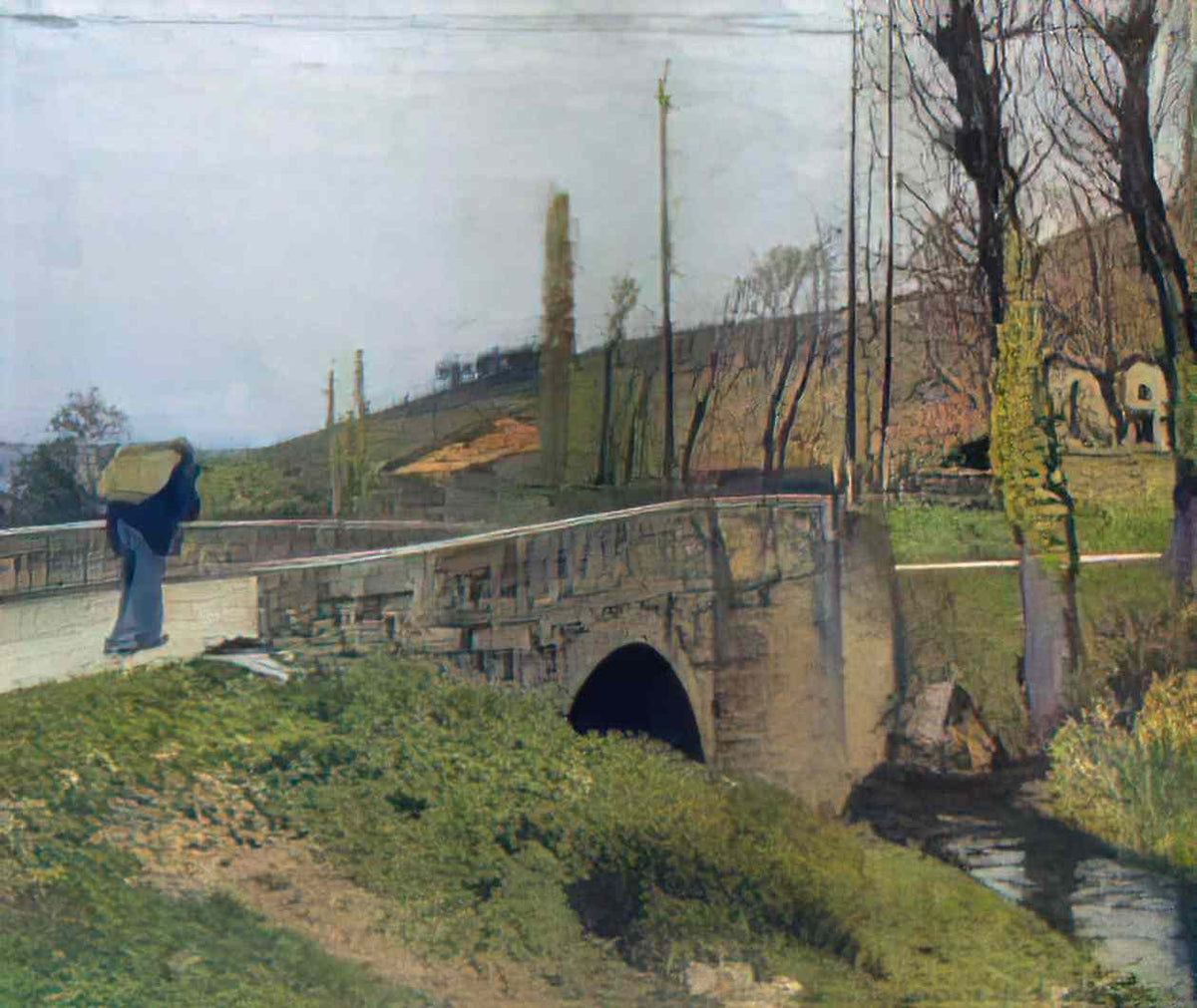 Henri Martin la campana a collioure Art A4 Photo Print