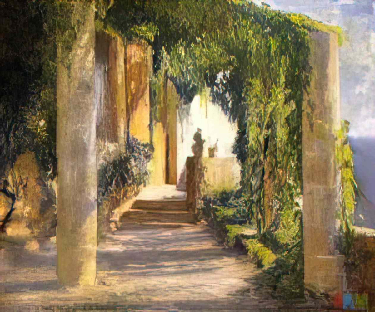 Henri Martin labastide du vert near presbytere Art A4 Photo Print
