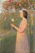 Henri Martin marie louise house in spring Art A4 Photo Print
