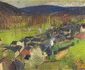 Henri Martin view of labastide du vert 1 Art A4 Photo Print