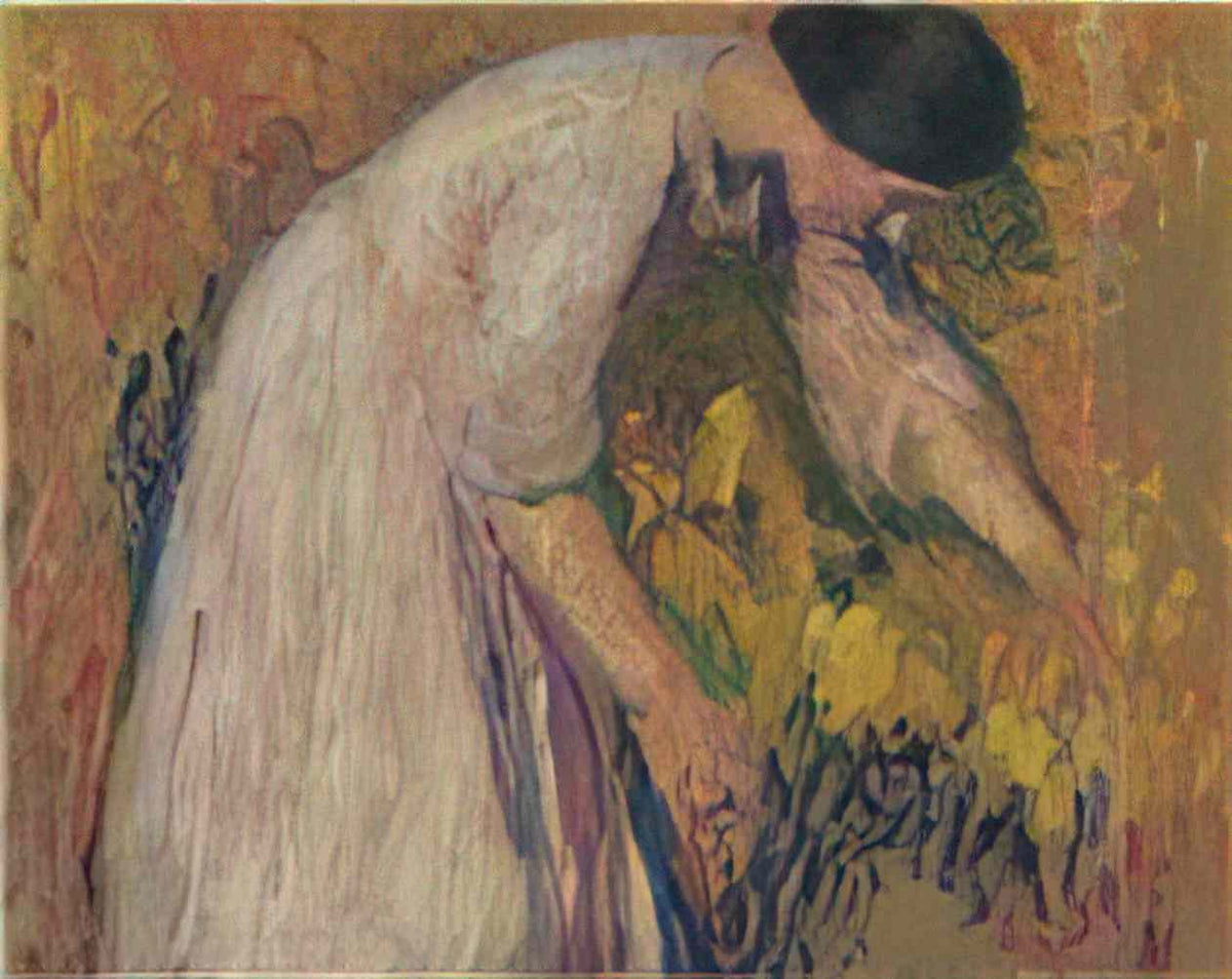 Henri Martin woman by the artist Art A4 Photo Print