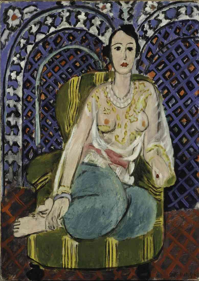 Henri Matisse 94 ODALISCA SENTADA A4 Photo Print