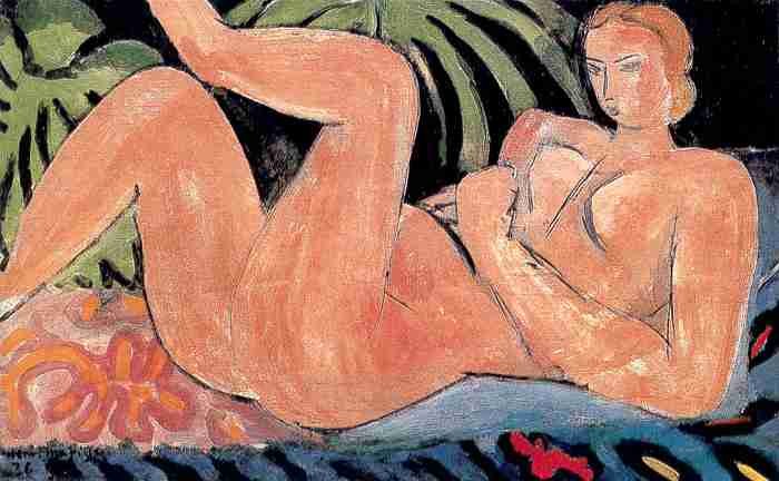 Henri Matisse A Nude With Her Heel On Her Knee A4 Photo Print