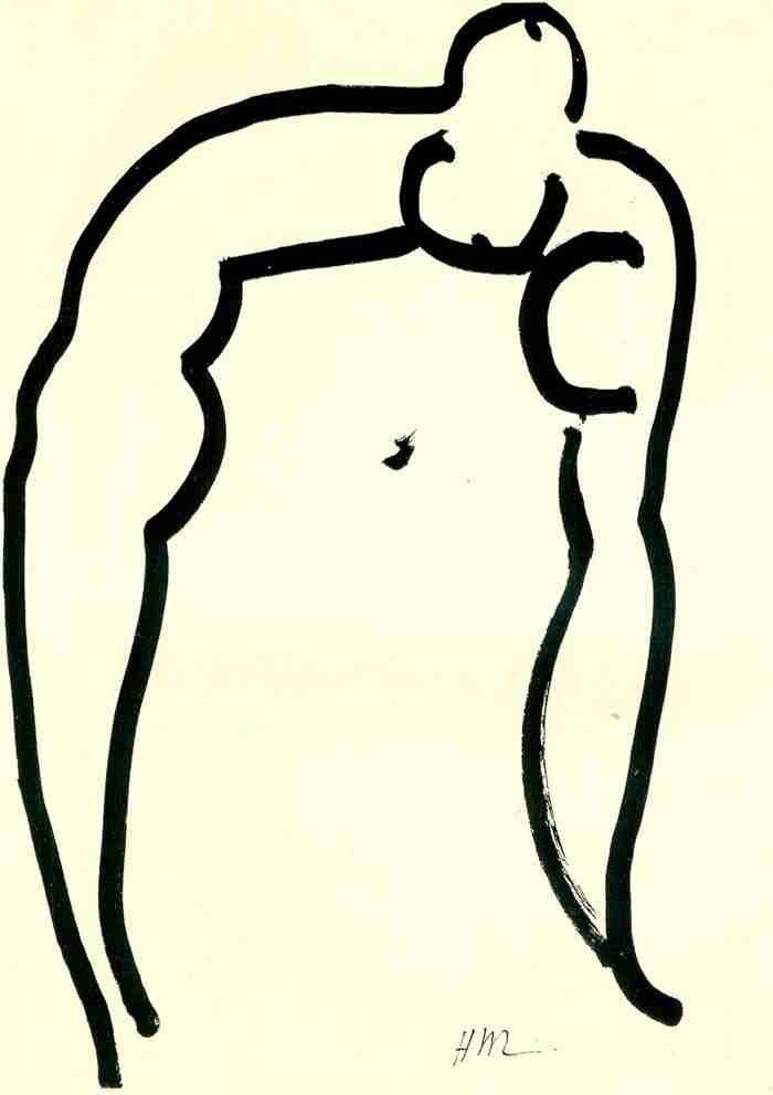 Henri Matisse Acrobat Sketch A4 Photo Print
