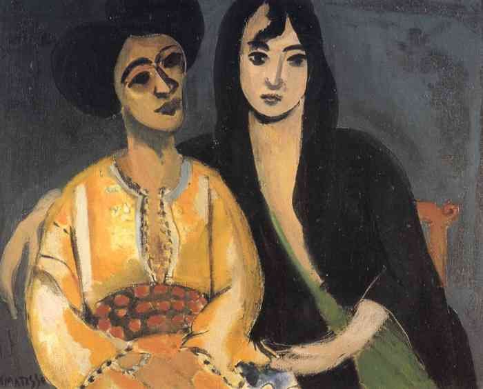 Henri Matisse Aicha And Lorette A4 Photo Print A4 Photo Print